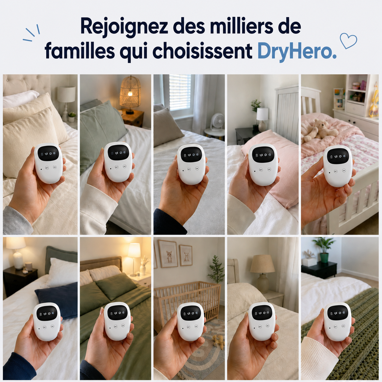 Mon DryHero™ : pour qu'il profite de son enfance, sans penser aux nuits