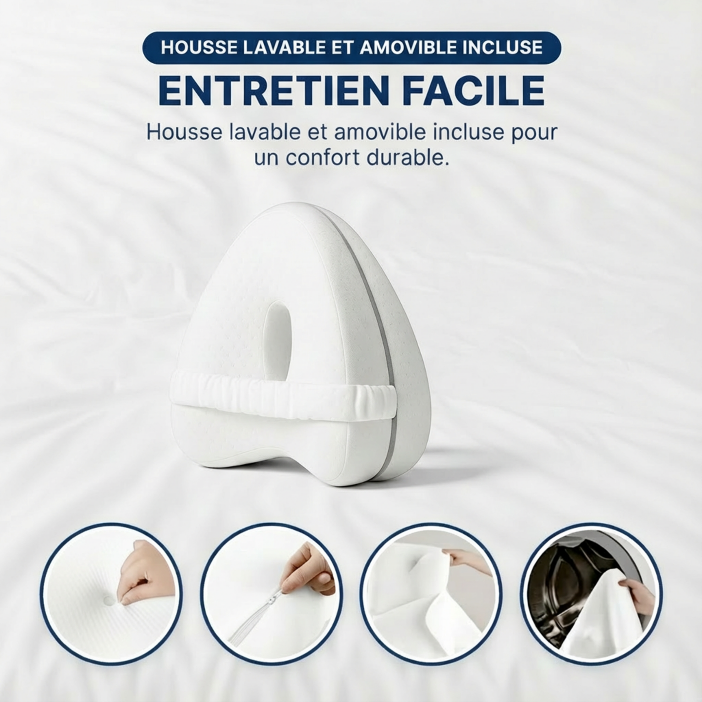 Coussin Orthopédique Genoux Omyoz™