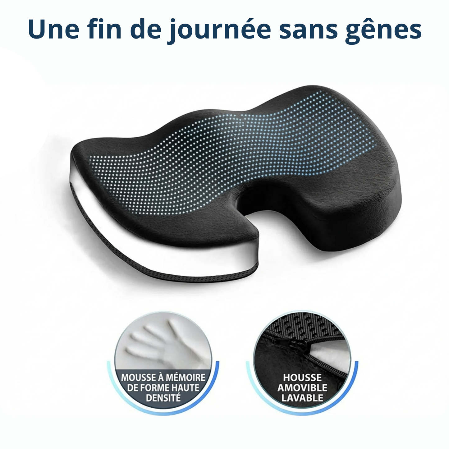 Coussin Gel Mémoire de Forme Omyoz™