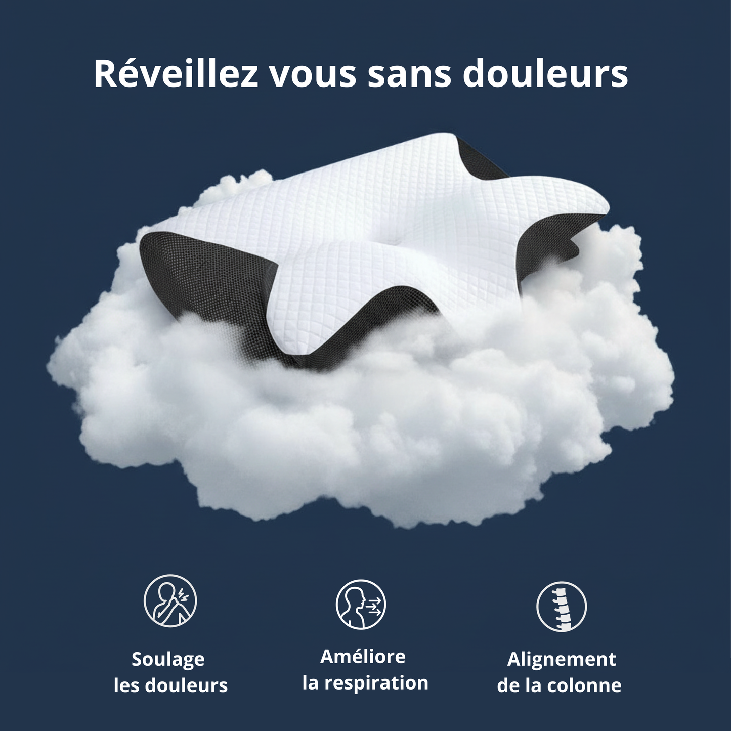 Oreiller Cervical Ergonomique Omyoz™