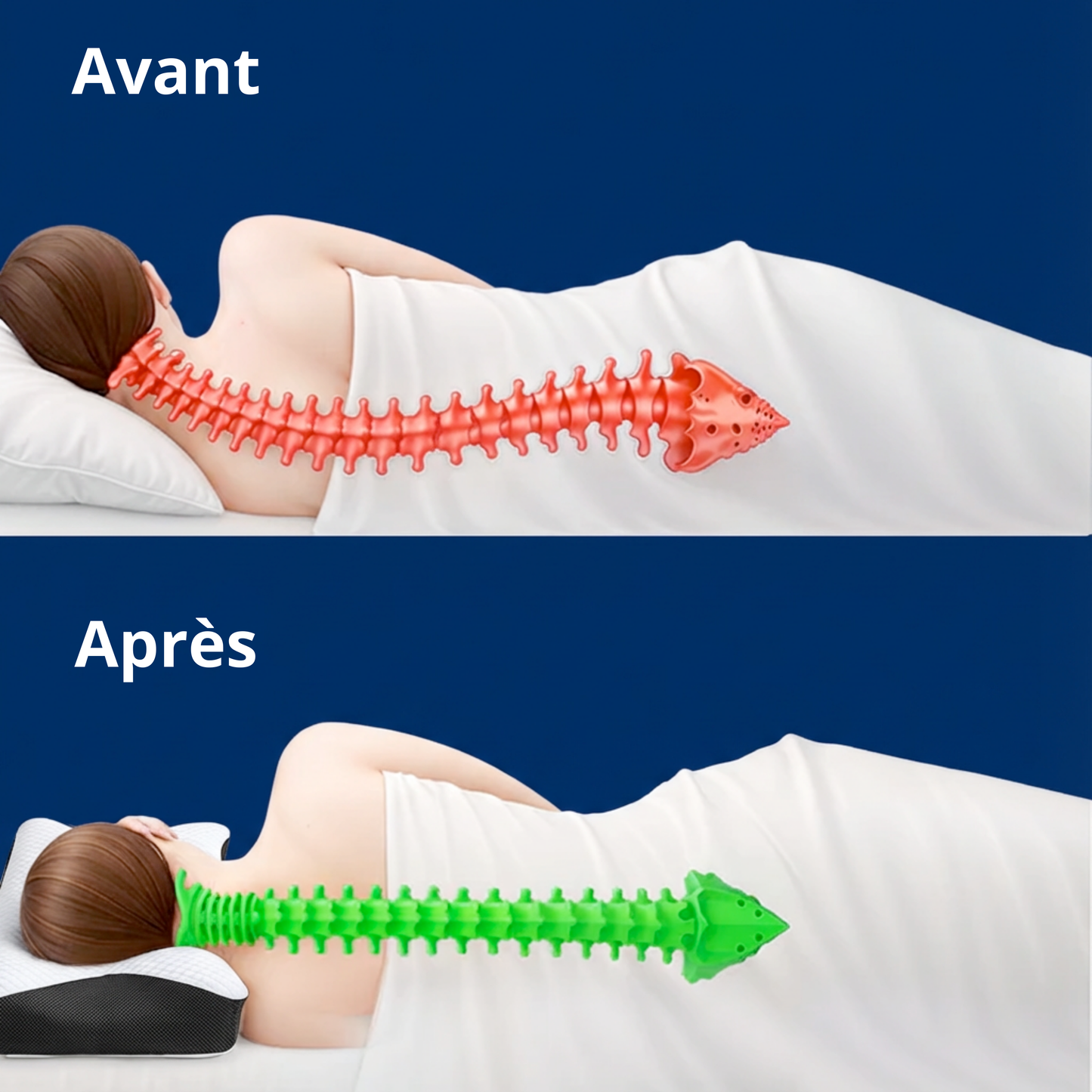 Oreiller Cervical Ergonomique Omyoz™