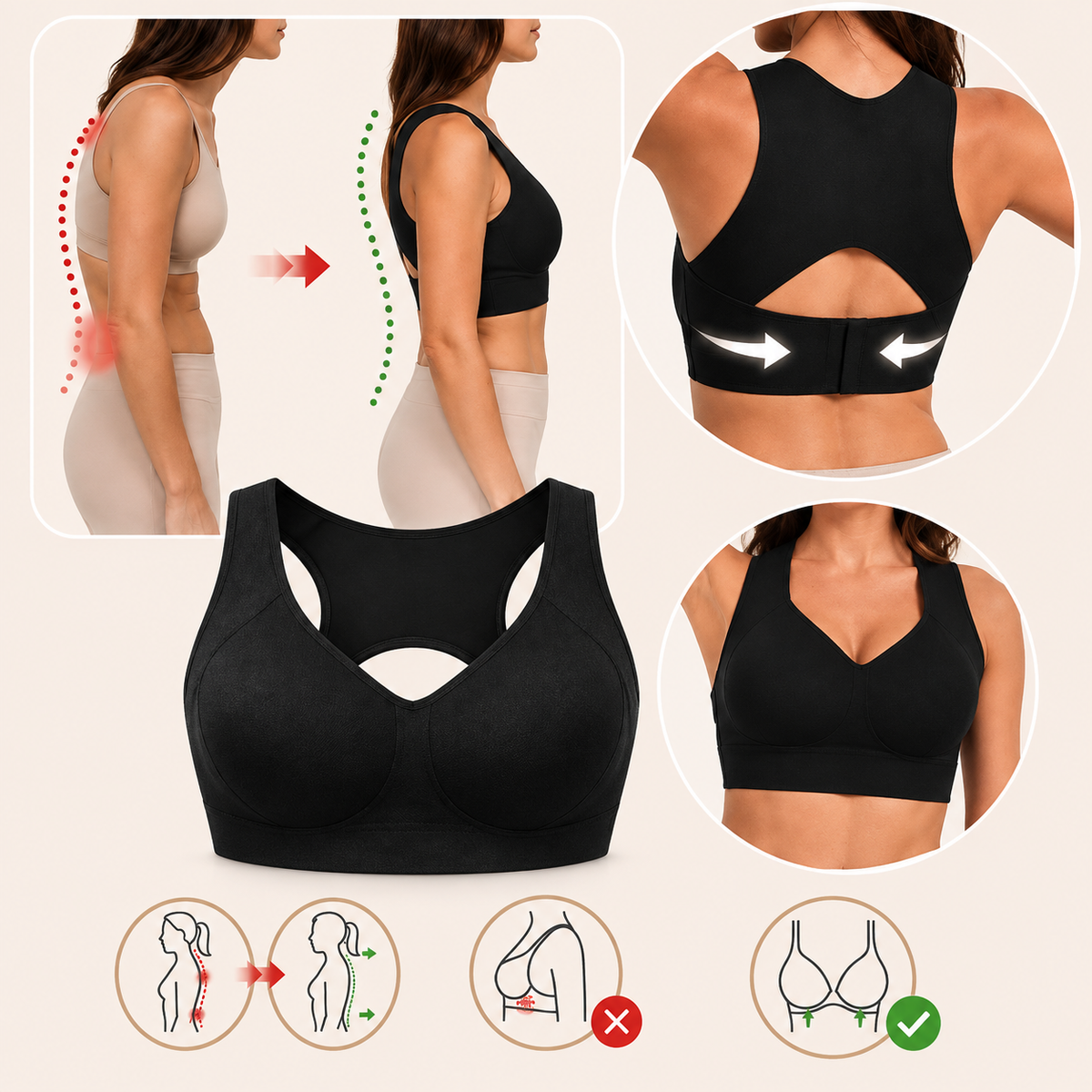 Olyne : le soutien-gorge qui redresse votre posture